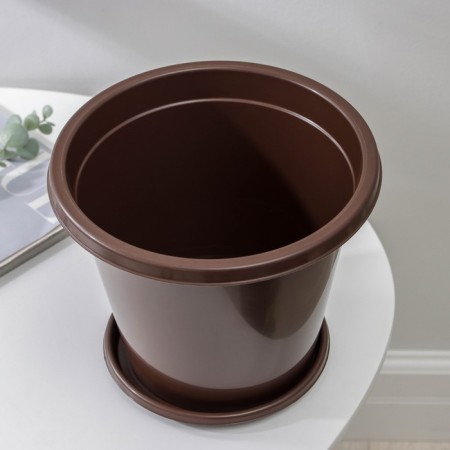 Pot with the Podon "Economy", 3 l, brown color-2