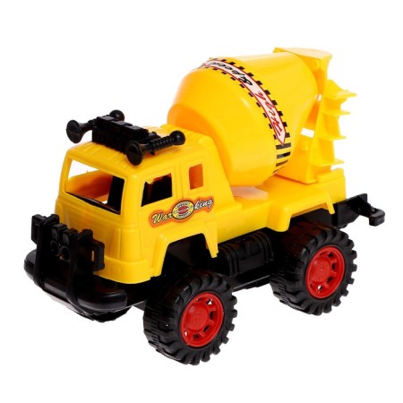 Set of game "Construction", crane and special equipment-11