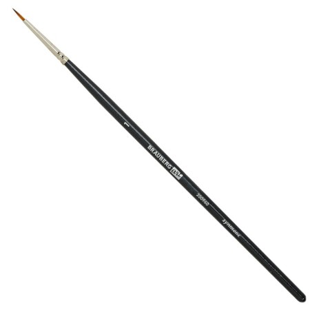 System of Synthetics 5 pieces, Brauberg Art Classic, round No. 1, 2, 3; Flat No. 6, 12-5