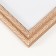 Photo frame plastic 30x40 cm "Double braid" wheat 32.4x42.4x1.1 cm