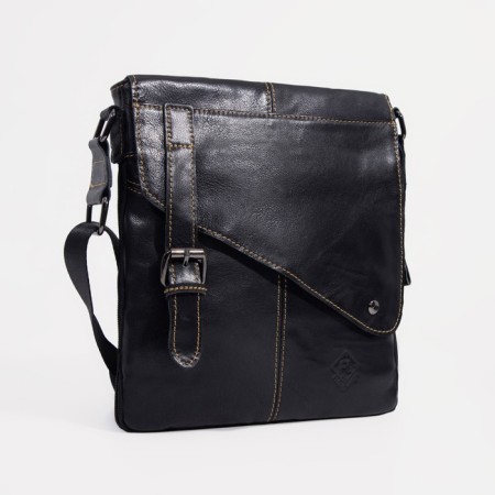 Male bag, Fidelio Largo, black color-1