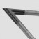 Angle-connector 45 ° Gravity built-in, black