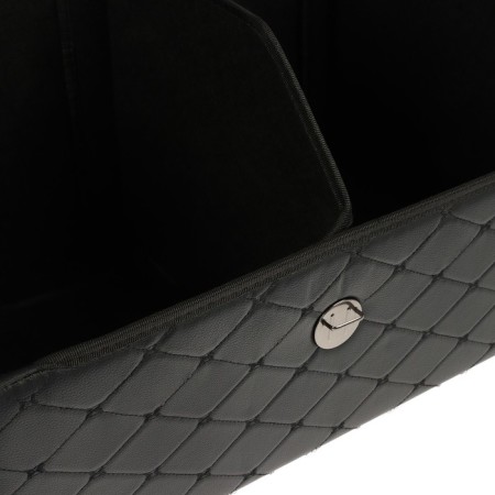 Organizer COFR in trunk, 55 x 30 x 31 cm, eco-leather, black-black-6