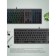 Keyboard A4Tech FSTYLER FX60 Gray USB Slim Led (FX60 Grey / Neon)