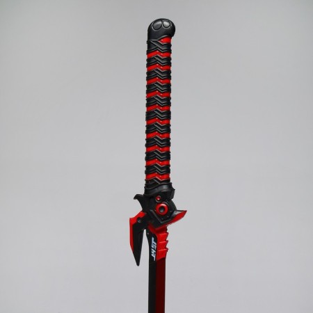 Souvenir weapon "Katana Genji" 108 cm, black with red, polystyrene foam-3