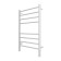 Terminus heated towel rail "Aurora" P8, 500x800 mm, dimmer, white matte