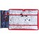 A4 labor folder with a pencil case, on a zipper, textiles, spider-man