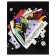 Subject note Calligrata Top "sneakers", 48 sheets in a geometry cage, reference material, cardboard cover, glossy lamination, offset unit