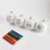 New Year's set for creativity. Christmas balls for coloring "New Year! Magic gift ", 4 pcs, d = 7cm