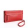 Women's wallet with lightning, red color