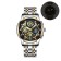 Men's wrist watches, d-4.2 cm, strap L-26 cm, 3 atm, luminous