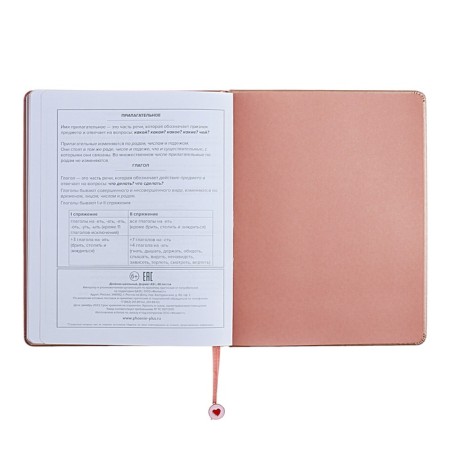 Universal Grade 1-11 Diary, 48 sheets "Pattern", solid cover of artificial leather, foil embossing, liesse, universal cheat sheet, block 80 g/m2-12