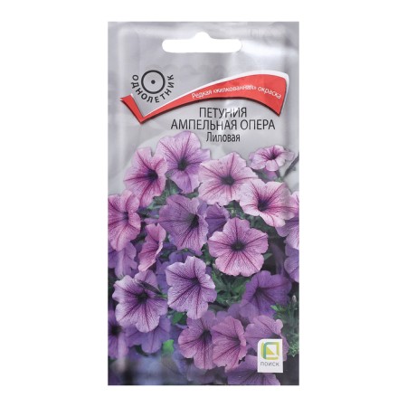 Flowers of petunias ampelous "Opera Lilac", 5pcs.
