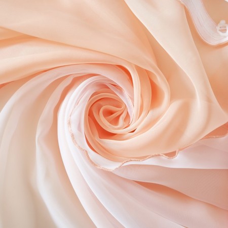 A set of curtains for the kitchen Witerra Malva 280x150cm, peach, PE100%-2