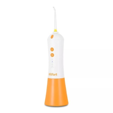 Irrigator KITFORT KT-2958-4, portable, 200 ml, 4 modes, 3 nozzles, from battery, white