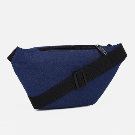 Lightning waist bag, outer pocket, blue color-2