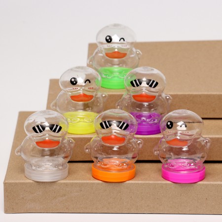 The basis for creativity and decor is a jar with a “duck” lid, size - 5.5 × 5 × 4.5 cm, mix color-2