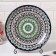Tea set of 9 objects Rishtan ceramics (kettle 0.8l, bowls- 0.2)