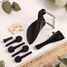 A set of accessories for violin: stand, Kolki, chin, string holder, 1/4