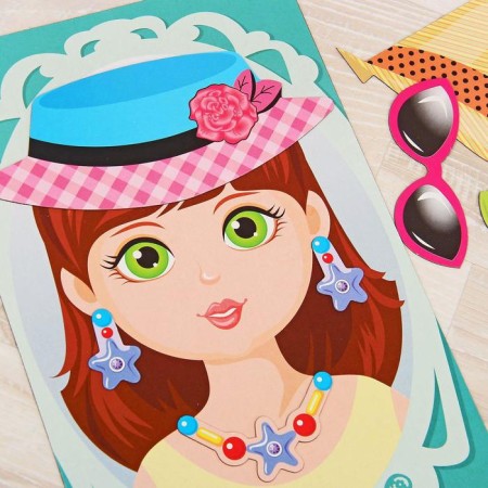 Игра магнитная «Модная девчонка», серия «Магнитные истории»-3