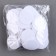 Fetir wheels for creativity and decor "circles", 200 pcs., Size 1 pc. - 4.5 cm, white color