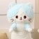 Soft toy "cat", 80 cm, blue color