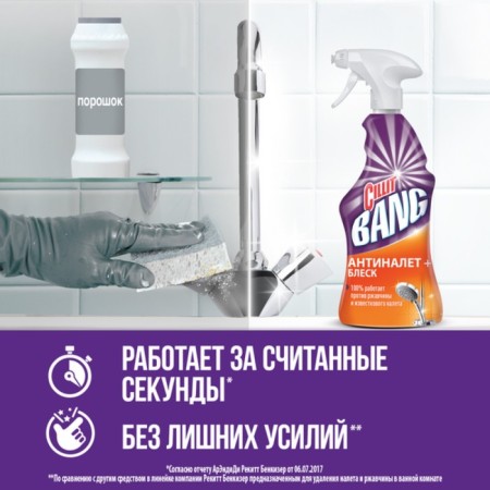 Cilllit Bang Anti -Walls + Shine, with a trigger, 450 ml-1