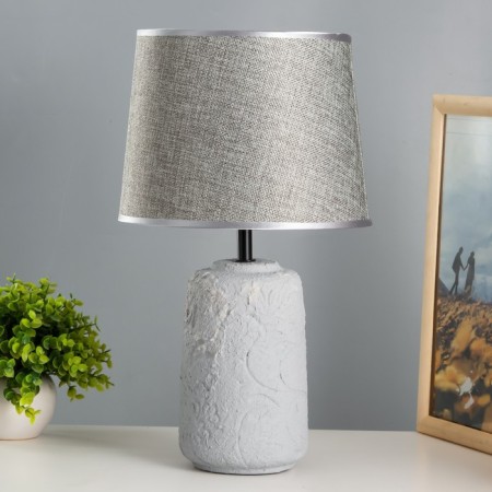 Ramina table lamp E14 40W gray 22.5x22.5x37cm Risalux