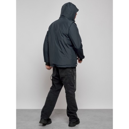 Luy jacket transformer male winter, size 56, dark blue color-31