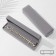 The case is velvet for a bracelet/chain/clock "Penal", 22.5 × 5.2, color gray color