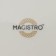 Figure Porcelain Porcelain Magistro La Perle, 650 ml, D = 17.5 cm, white color