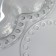 The basis for knitted products of acrylic "Flower" Volumetric set 2 pcs 18x17x4 cm