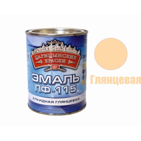 Enamel PF 115 Tsaritsynskoye paints cream 1.9 kg-1