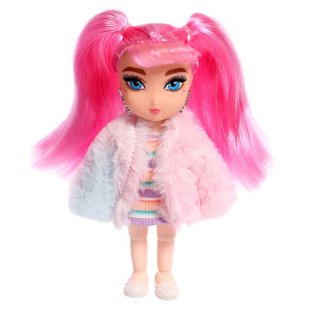 Doll "Cool Baby" with accessories, in a jeans overalls, in a package-1