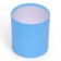 Set of round boxes 2B1, "blue", without a cover, 10 x 10 x10.5 cm