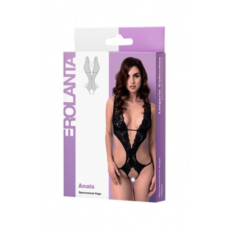 Erotic body Erolata anais, Black, 42-44-2