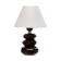 Breeze table lamp 1x60W base: e27 color: coffee