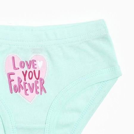 Panties for a girl, height 140 cm, mint color-1