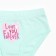 Panties for a girl, height 140 cm, mint color