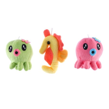 Soft game is soft on the crib, stroller "Octopuses", 25-84 cm, rattles, 3 toys mix, crush me-3
