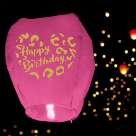 Happy Birthday wishes, dome, pink-1