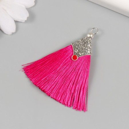 Decor for creativity Textile "Brush East" pink-purple set 2 pcs 1.6x4.5 cm-1