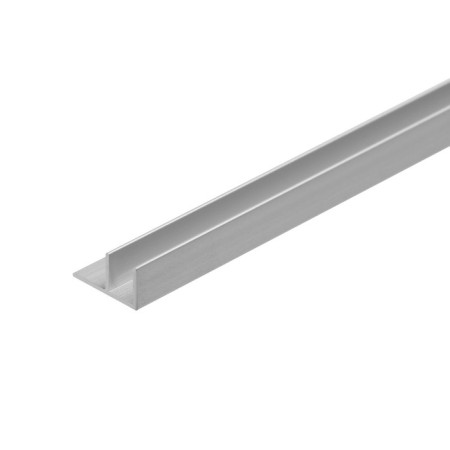 Corner bar for a wall panel (F-shaped) 4 mm, 0.6 m-1