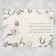 Postcard "Blow with happiness", flowers, embossing, 18 x 12 cm
