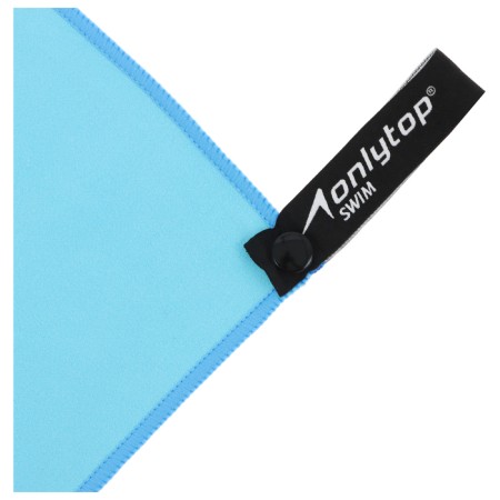 Microfiber towel, size 40x80 cm, blue color-7