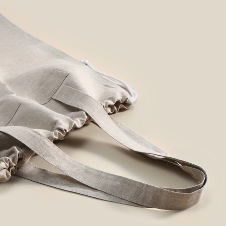 Bag SHOPPEN NECED SL HOME "Light Shopper" 53x45cm, 100% flax, 200g/m2-7
