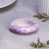 Commercial Commercial Complex from gypsum is small, 9x2.5cm, marble with purple strips