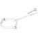 Элемент дымохода ROMMER RCA-0080-020111, крепление к стене, d=80 мм, металл, белое