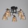 Alatei chandelier 5he27 40w is black 58x58x27 cm Bayerlux