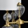 The Odelia floor lamp, size 56x156x56 cm, 120W 3xe27 IP 20